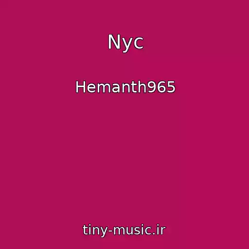 کاور آهنگ Nyc از Hemanth965