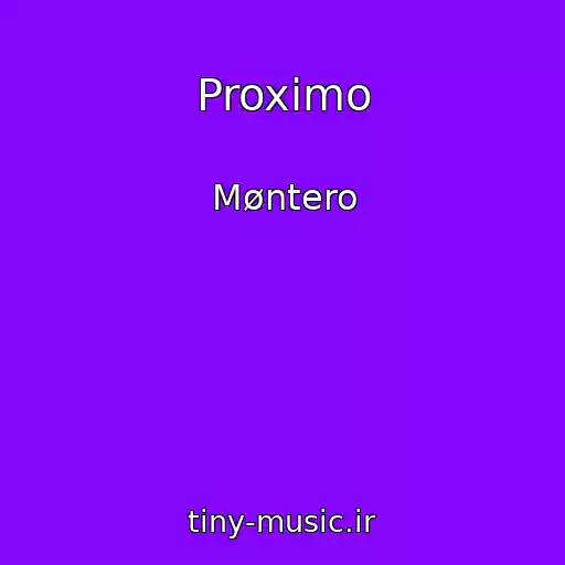 کاور آهنگ Proximo از Møntero