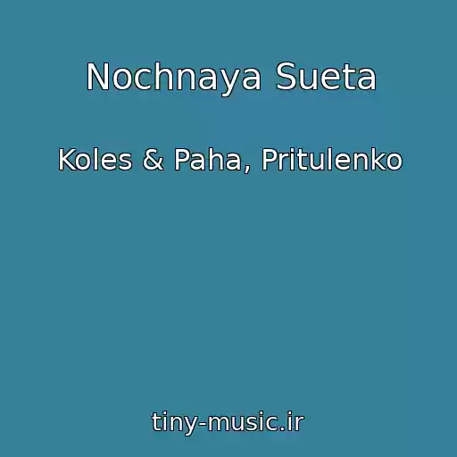 کاور آهنگ Nochnaya Sueta از Koles & Paha, Pritulenko