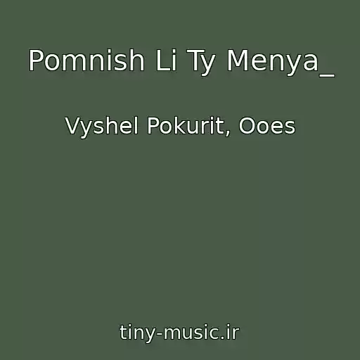کاور آهنگ Pomnish Li Ty Menya_ از Vyshel Pokurit, Ooes