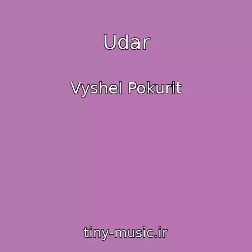 کاور آهنگ Udar از Vyshel Pokurit