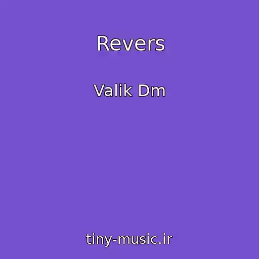 کاور آهنگ Revers از Valik Dm