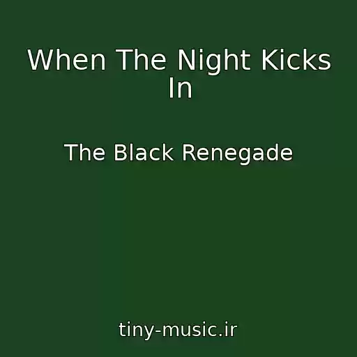 کاور آهنگ When The Night Kicks In از The Black Renegade