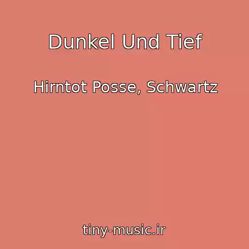 کاور آهنگ Dunkel Und Tief از Hirntot Posse, Schwartz