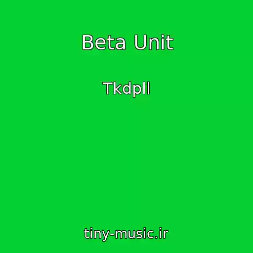 کاور آهنگ Beta Unit از Tkdpll