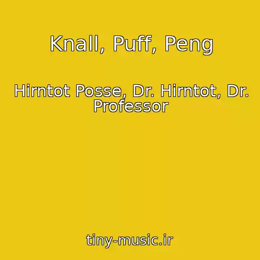 کاور آهنگ Knall, Puff, Peng از Hirntot Posse, Dr. Hirntot, Dr. Professor