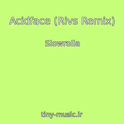 کاور آهنگ Acidface (Rivs Remix) از Slowrolla