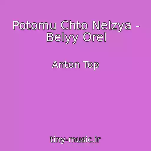 کاور آهنگ Potomu Chto Nelzya - Belyy Orel از Anton Top