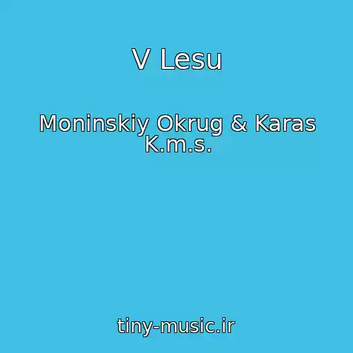کاور آهنگ V Lesu از Moninskiy Okrug & Karas K.m.s․