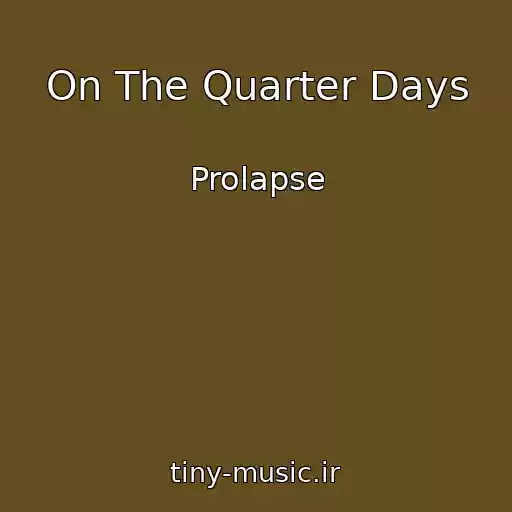 کاور آهنگ On The Quarter Days از Prolapse