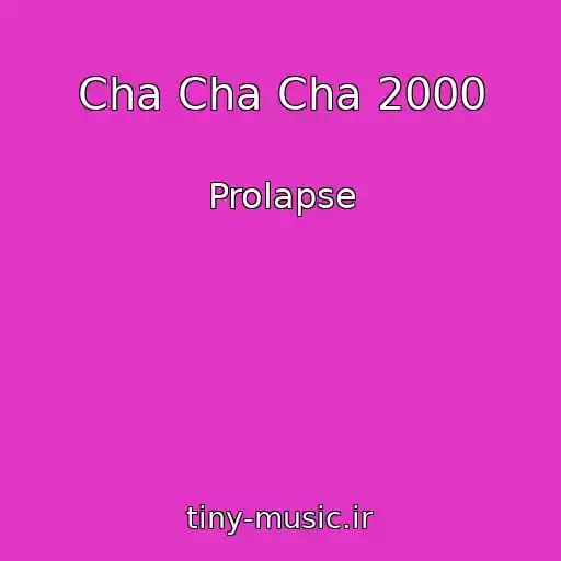 کاور آهنگ Cha Cha Cha 2000 از Prolapse
