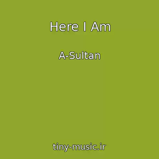 کاور آهنگ Here I Am از A-Sultan