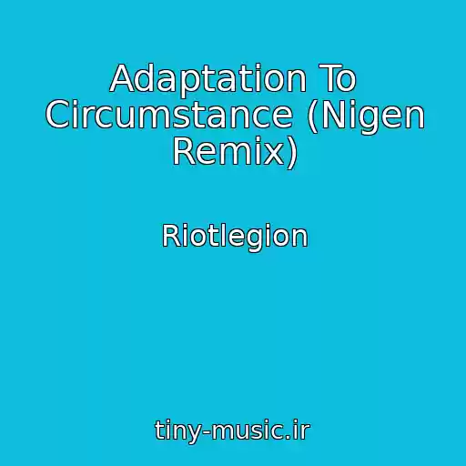 کاور آهنگ Adaptation To Circumstance (Nigen Remix) از Riotlegion