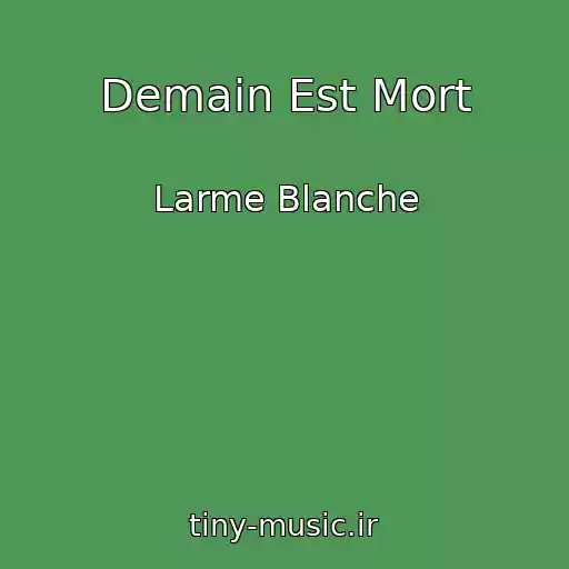 کاور آهنگ Demain Est Mort از Larme Blanche