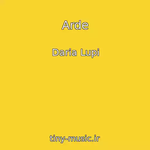کاور آهنگ Arde از Daria Lupi