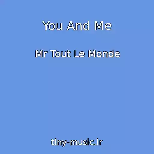 کاور آهنگ You And Me از Mr Tout Le Monde