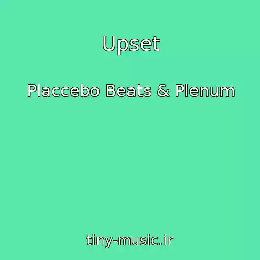 کاور آهنگ Upset از Placcebo Beats & Plenum