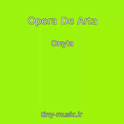 کاور آهنگ Opera De Arta از Onyla