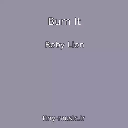 کاور آهنگ Burn It از Roby Lion