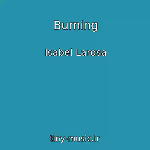 کاور آهنگ Burning از Isabel Larosa