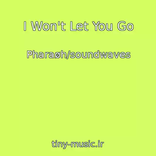 کاور آهنگ I Won't Let You Go از Pharaøh/soundwaves