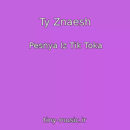 کاور آهنگ Ty Znaesh از Pesnya Iz Tik Toka
