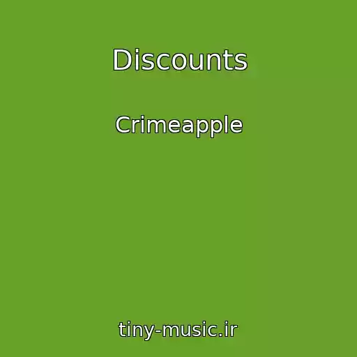 کاور آهنگ Discounts از Crimeapple
