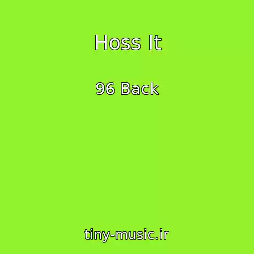 کاور آهنگ Hoss It از 96 Back