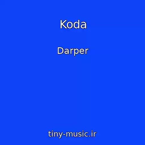 کاور آهنگ Koda از Darper