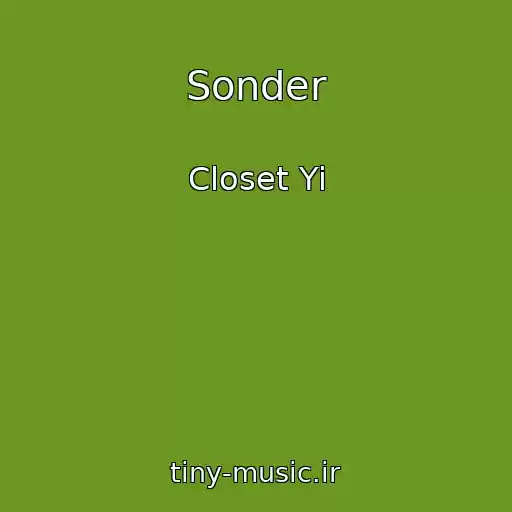 کاور آهنگ Sonder از Closet Yi