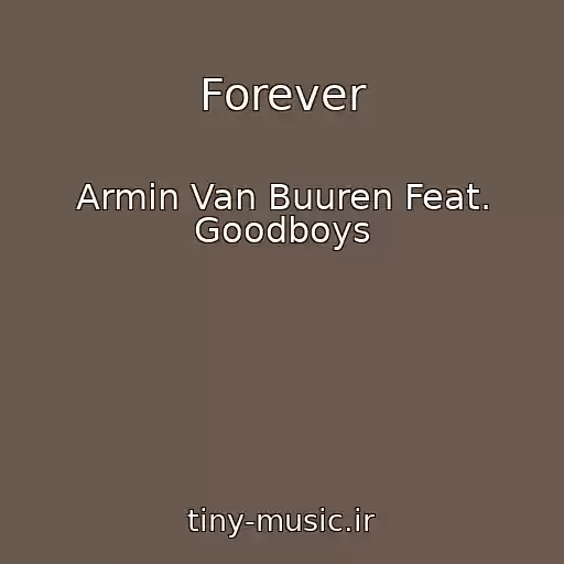 کاور آهنگ Forever از Armin Van Buuren Feat. Goodboys