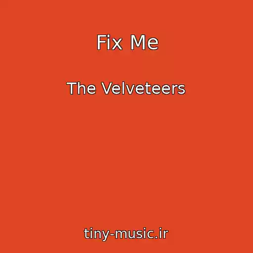 کاور آهنگ Fix Me از The Velveteers