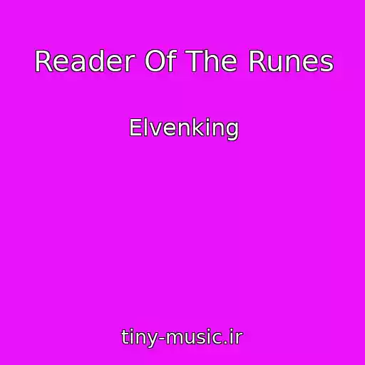 کاور آهنگ Reader Of The Runes از Elvenking
