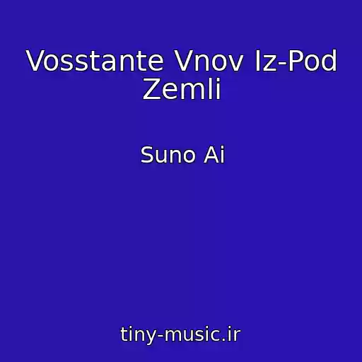 کاور آهنگ Vosstante Vnov Iz-Pod Zemli از Suno Ai