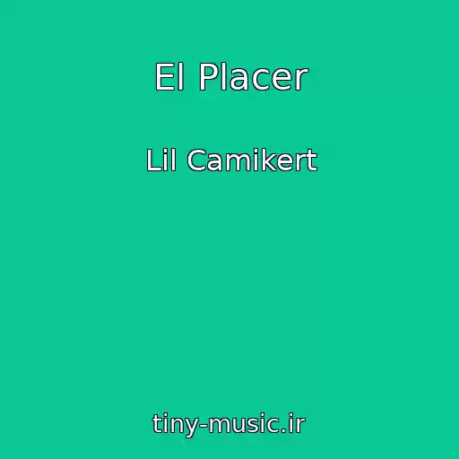 کاور آهنگ El Placer از Lil Camikert