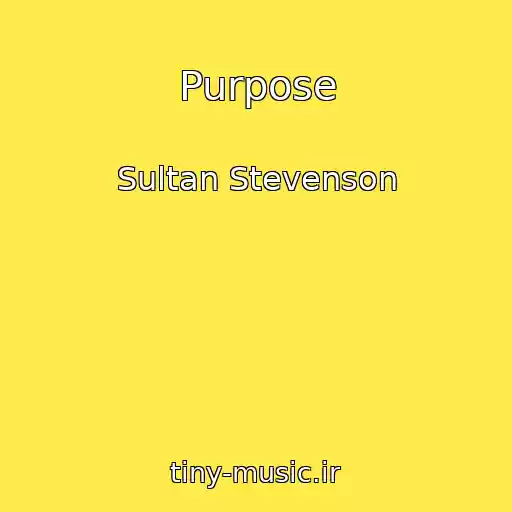 کاور آهنگ Purpose از Sultan Stevenson