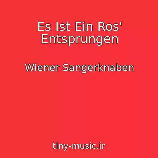 کاور آهنگ Es Ist Ein Ros' Entsprungen از Wiener Sangerknaben