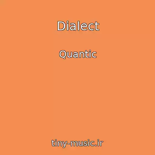 کاور آهنگ Dialect از Quantic