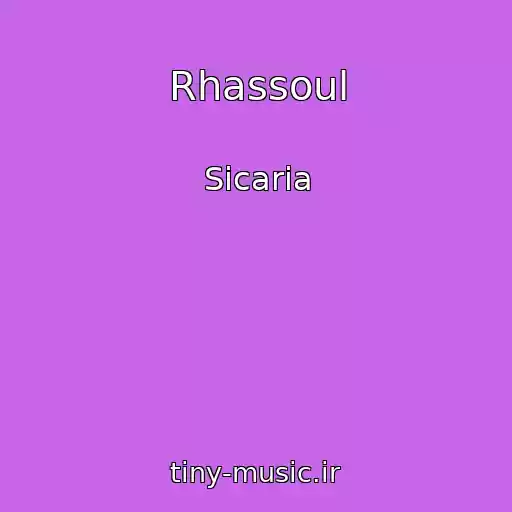 کاور آهنگ Rhassoul از Sicaria