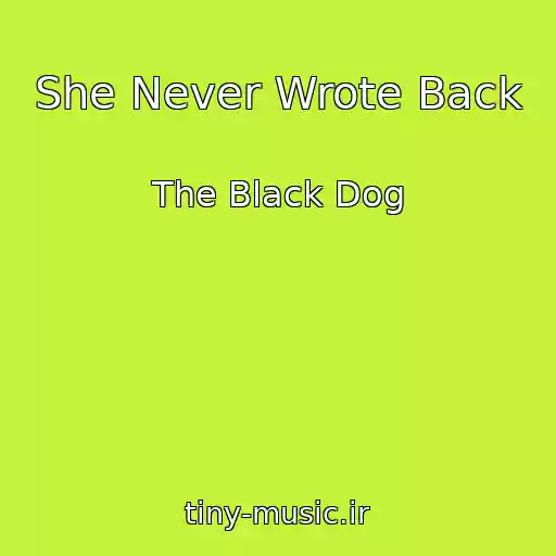 کاور آهنگ She Never Wrote Back از The Black Dog
