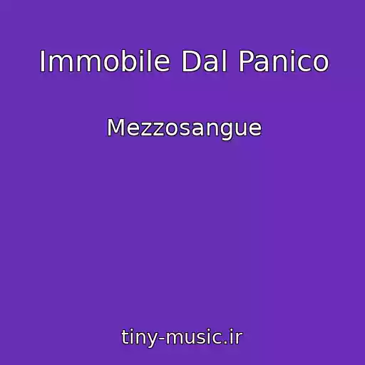 کاور آهنگ Immobile Dal Panico از Mezzosangue