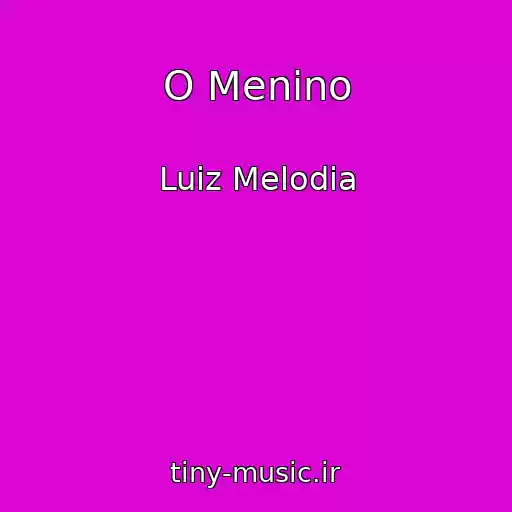 کاور آهنگ O Menino از Luiz Melodia