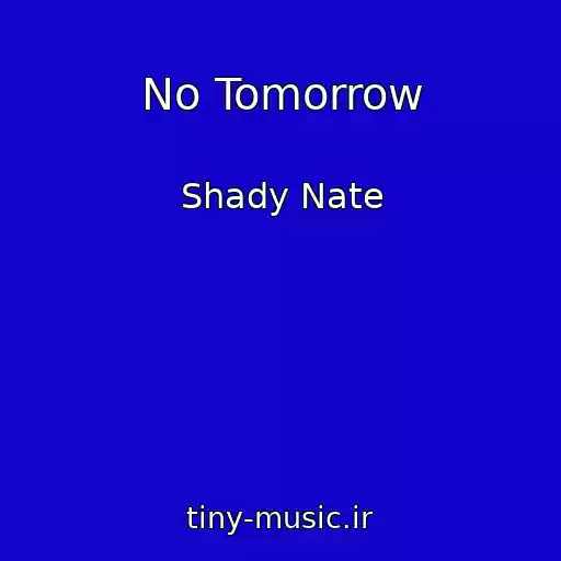 کاور آهنگ No Tomorrow از Shady Nate