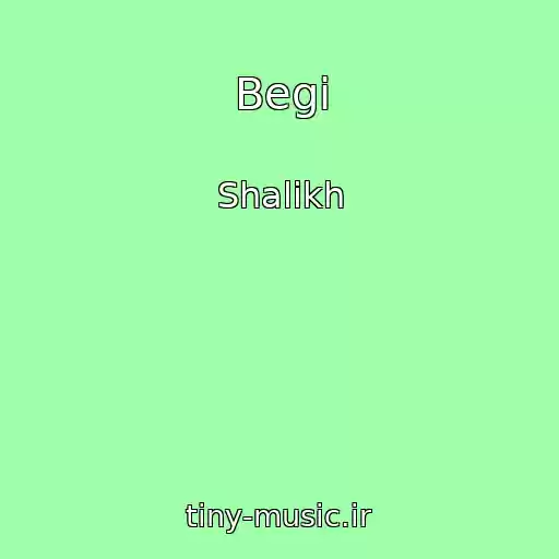 کاور آهنگ Begi از Shalikh