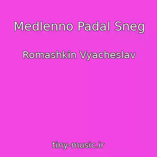 کاور آهنگ Medlenno Padal Sneg از Romashkin Vyacheslav