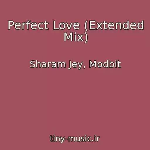 کاور آهنگ Perfect Love (Extended Mix) از Sharam Jey, Modbit