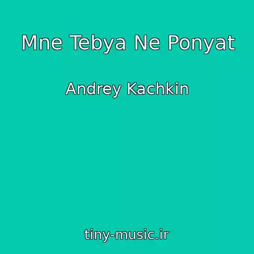 کاور آهنگ Mne Tebya Ne Ponyat از Andrey Kachkin