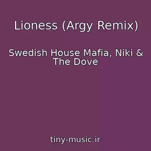 کاور آهنگ Lioness (Argy Remix) از Swedish House Mafia, Niki & The Dove