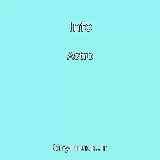 کاور آهنگ Info از Astro