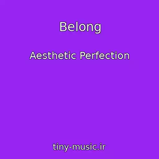 کاور آهنگ Belong از Aesthetic Perfection